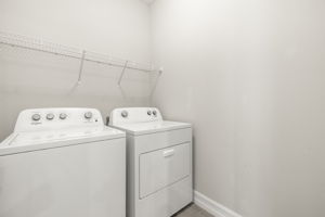 Laundry Room off of kitchen