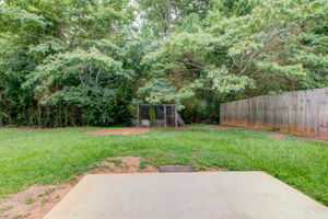 14 Exterior Back Yard w Patio from LR Walkout