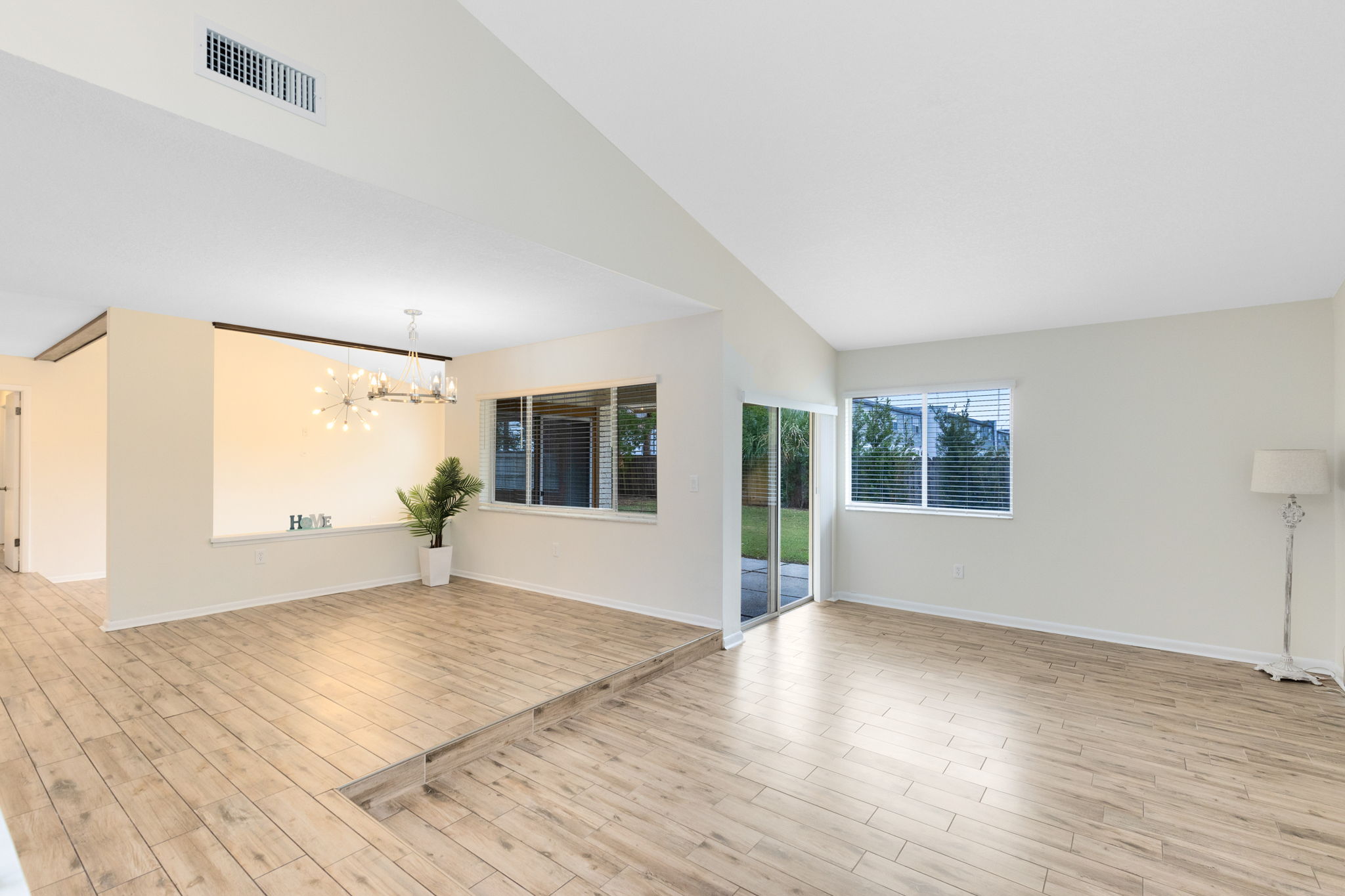 Living Room (or Family Room)/Dining Room Combo