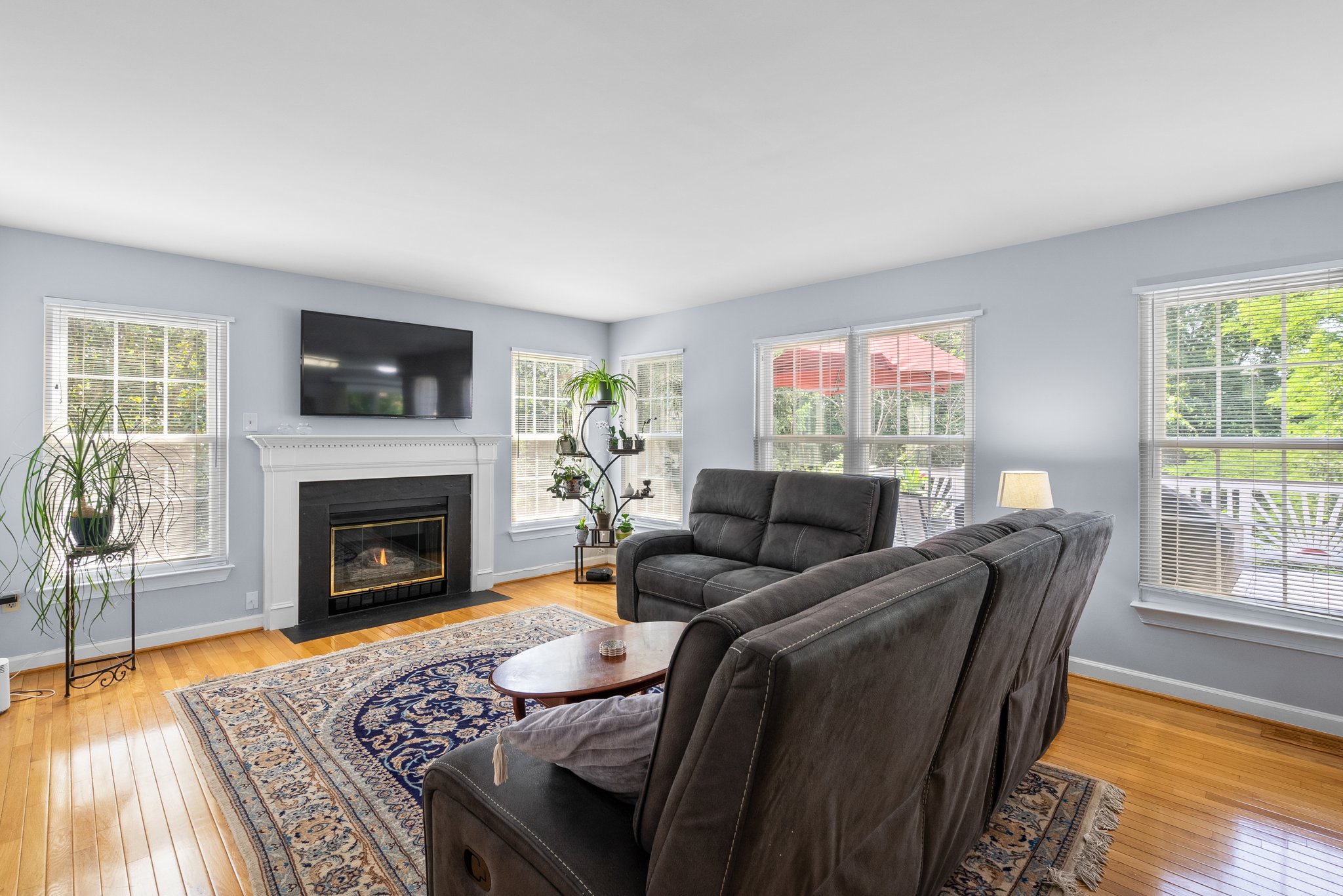 Family Room with Gas Fireplace