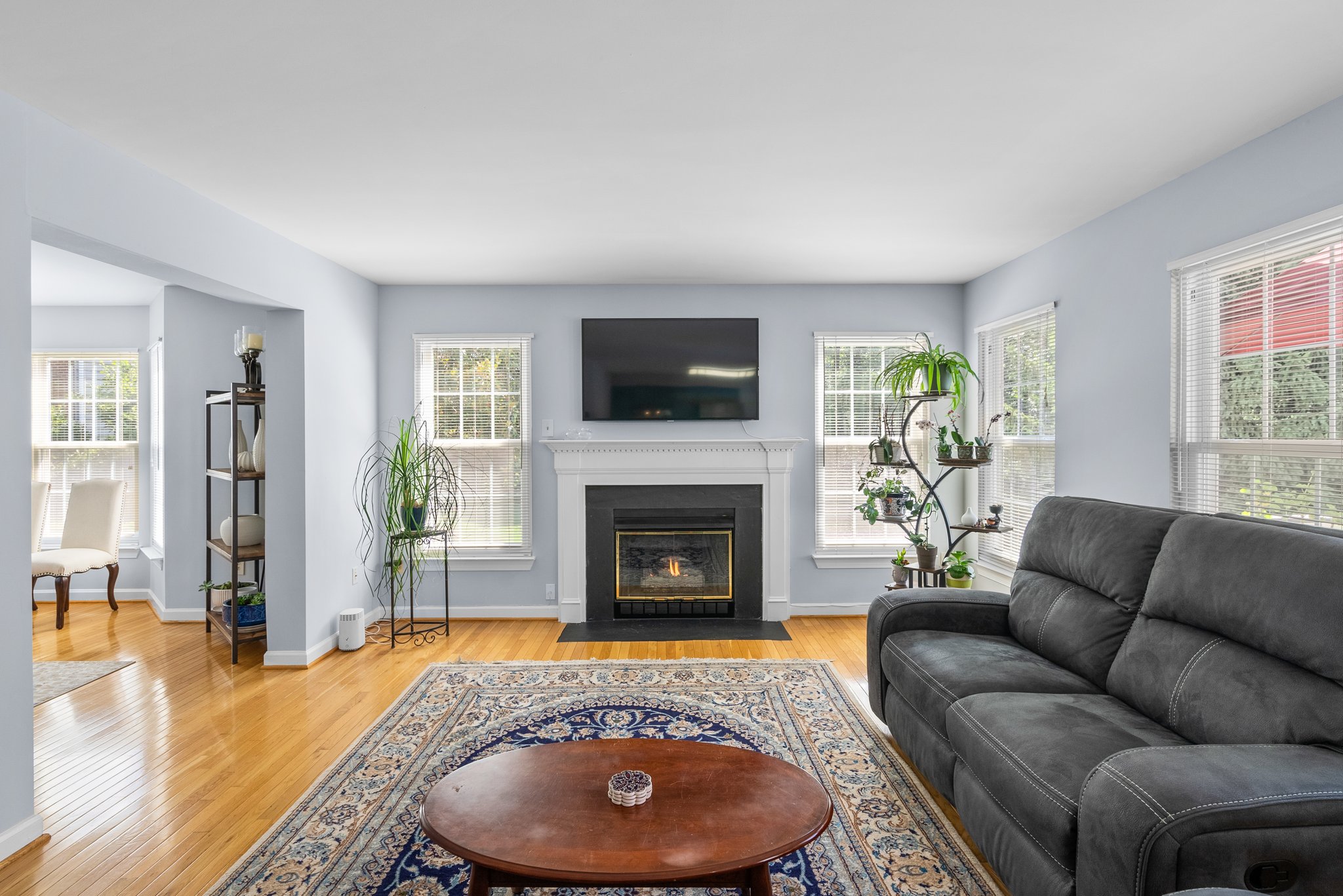 Family Room with Gas Fireplace