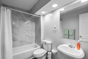 Basement Level Full Bathroom
