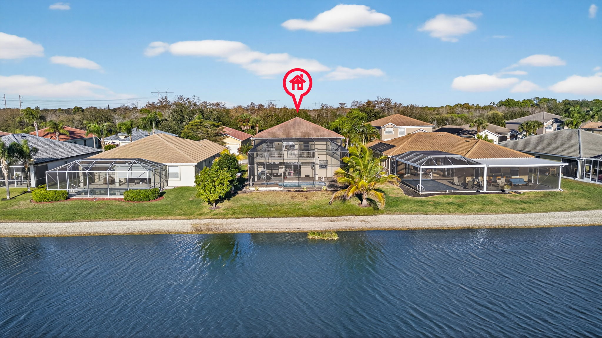 Aerial Rear Exterior 1 - marker