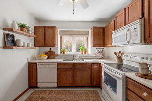 Virtual staging to show home's potential