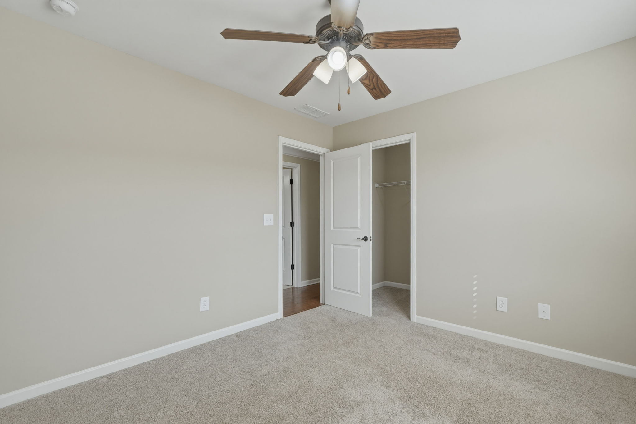 View from THIRD Bedroom into hallway