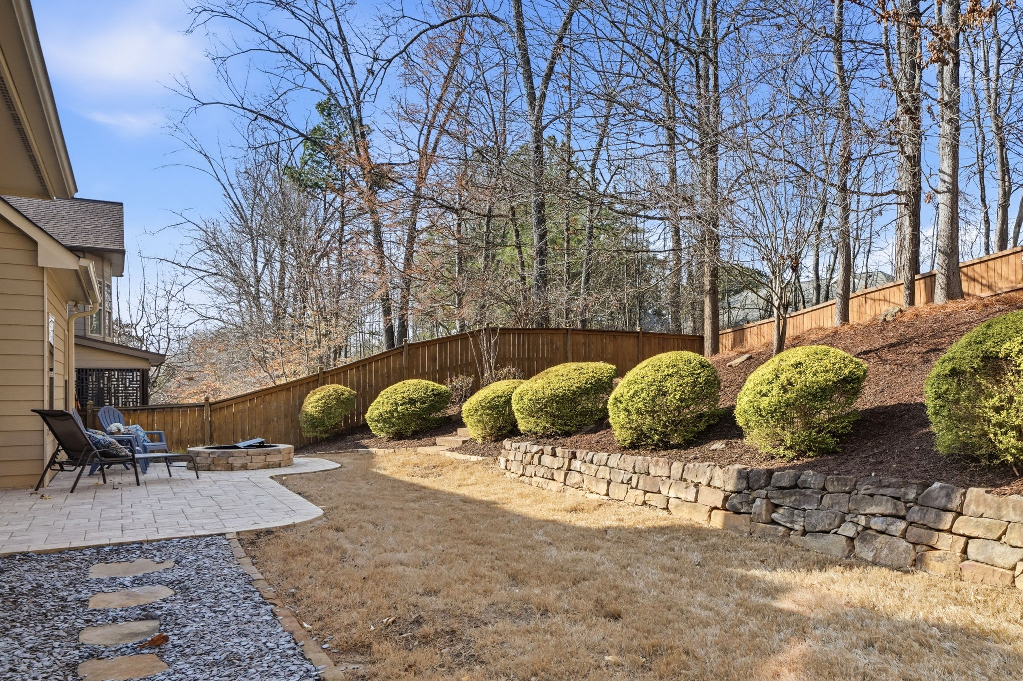 Privacy Fenced Back Yard and there is an IRRIGATION system!