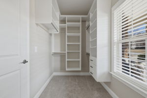 Custom Closest in the Primary Closet