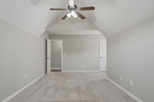 View from Fifth Bedroom into hallway