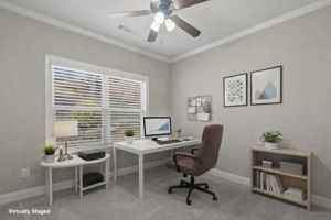 You could have an office on the main floor