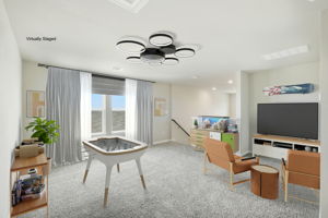 Loft/Game Room Virtually Staged