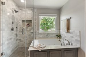 Updated primary bathroom