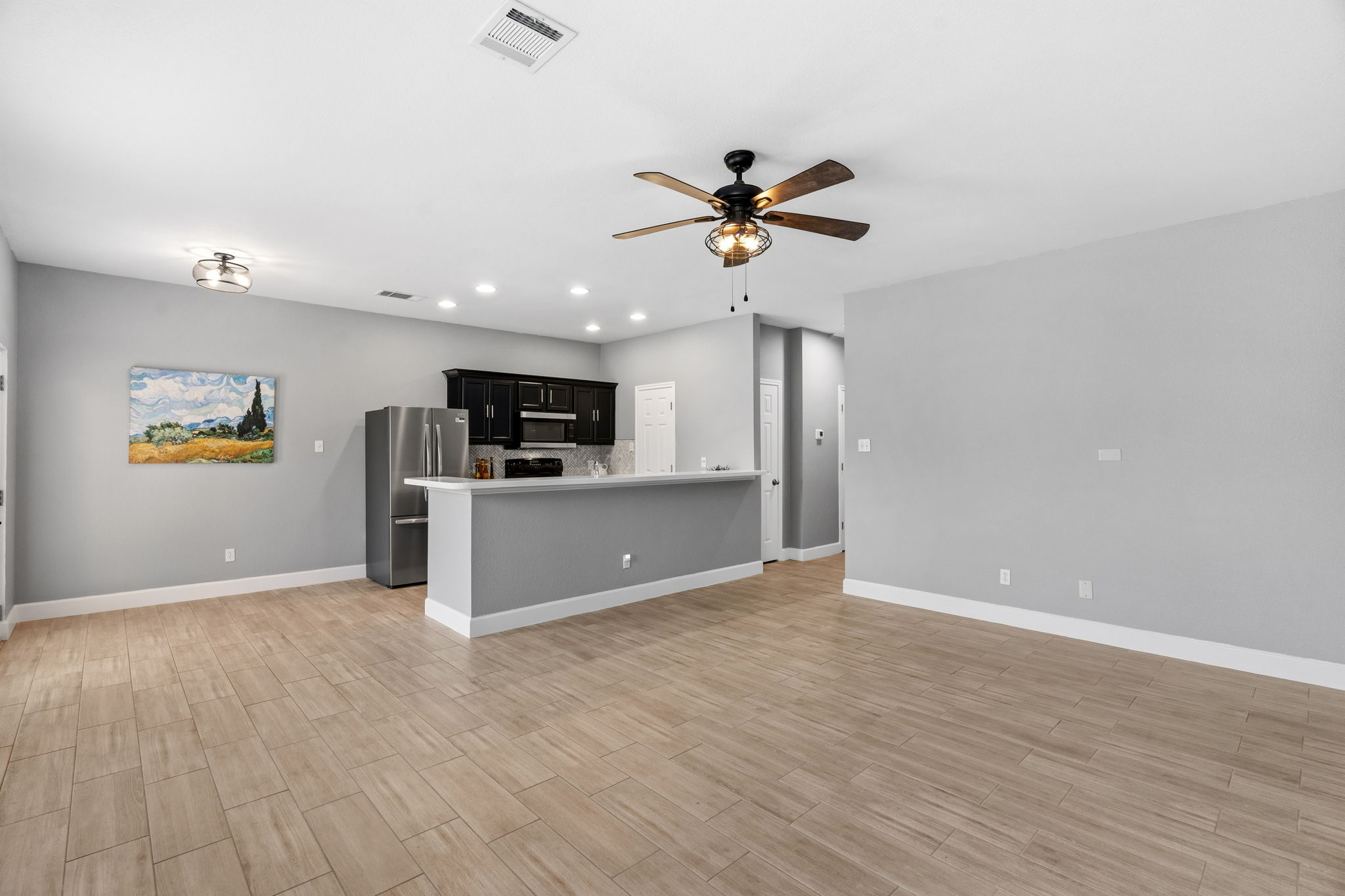 Living Dining Kitchen