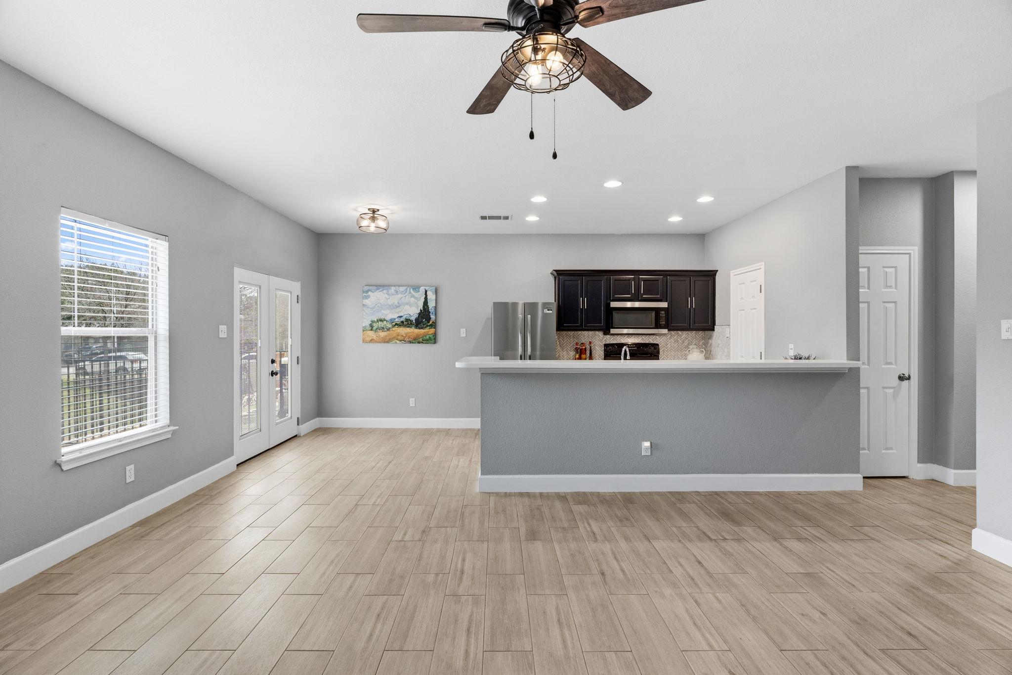 Living Dining Kitchen