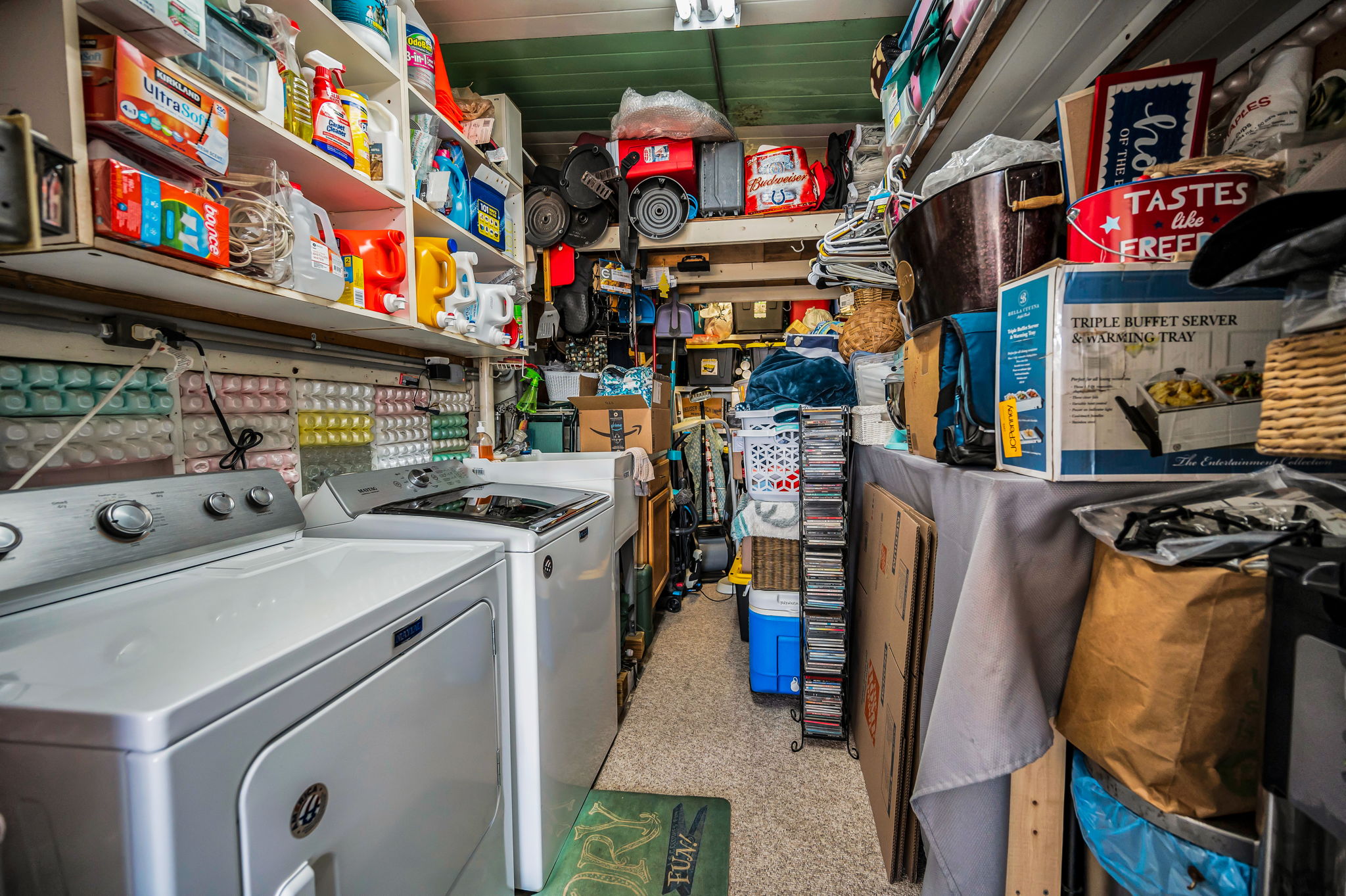 Laundry and Storage Room