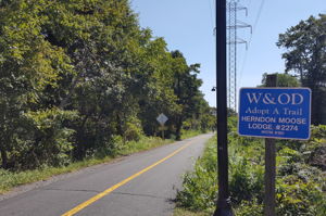 Nearby access to W&OD Trail