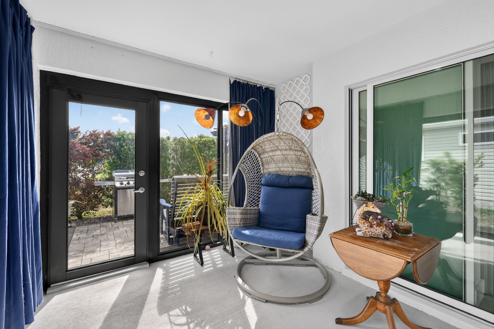 Glass-Enclosed Lanai