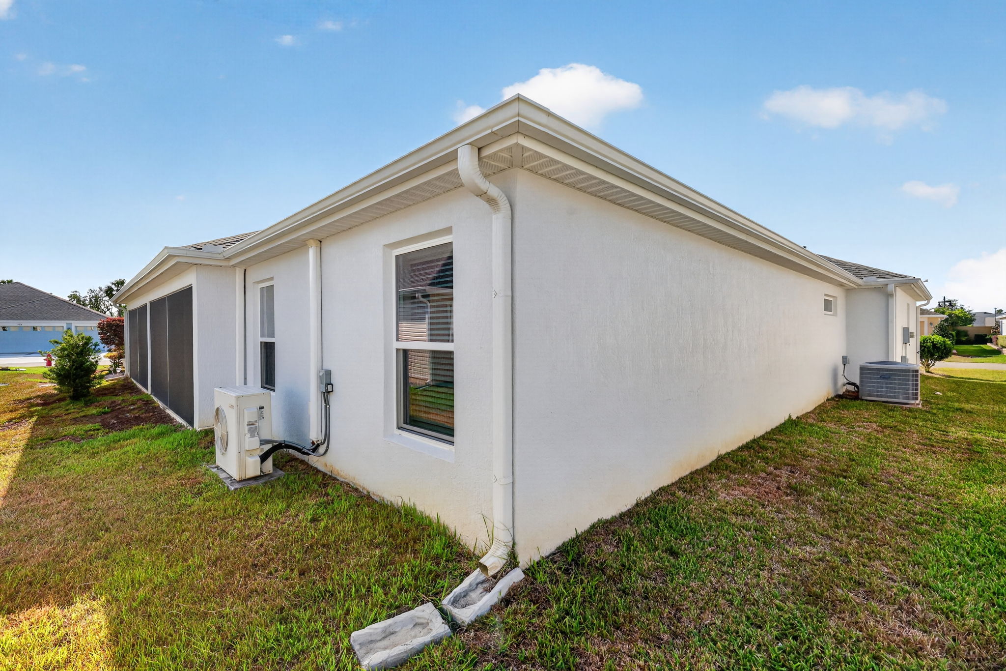 Rear and Side Elevation