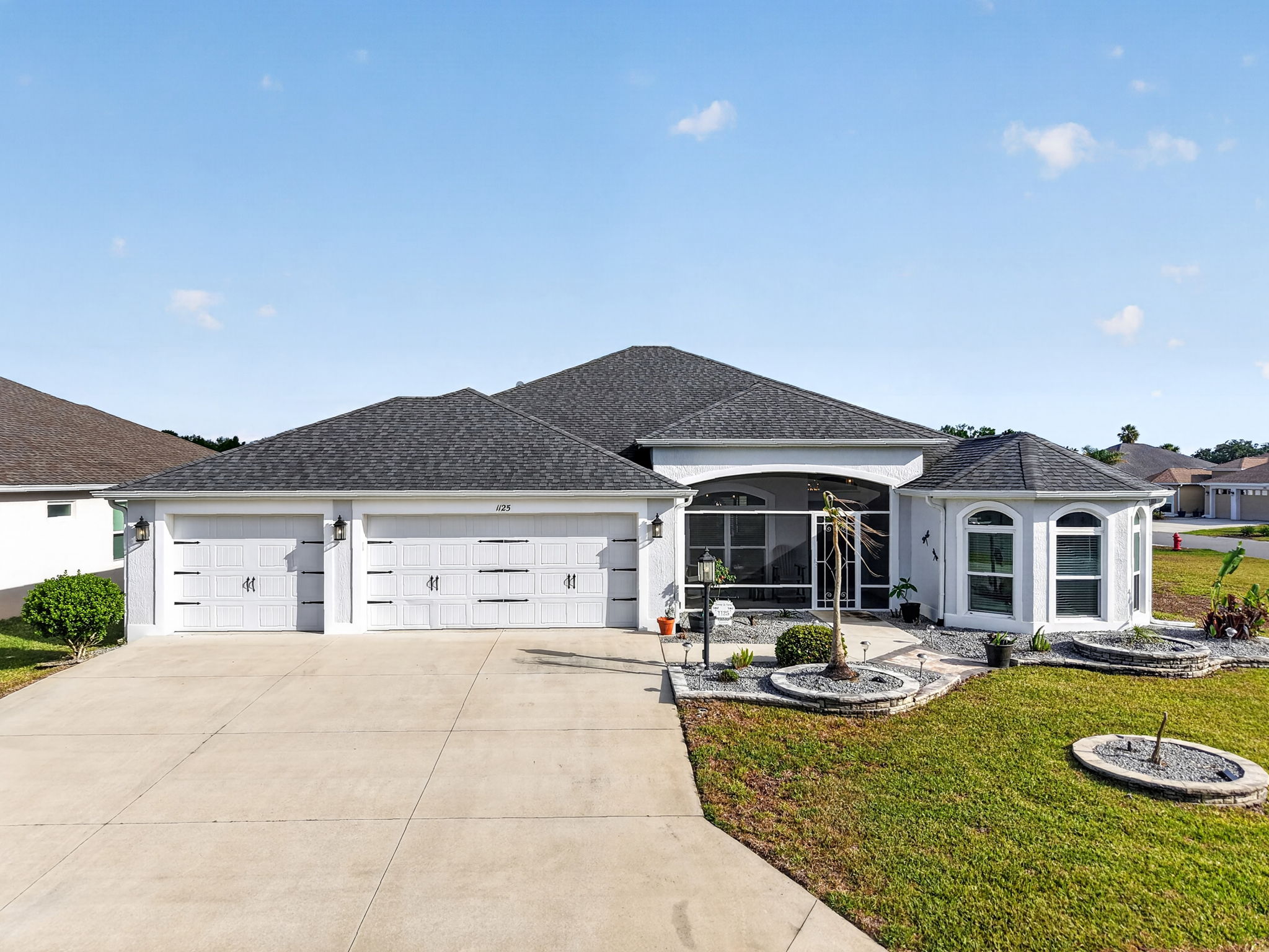 Aerial Front Elevation