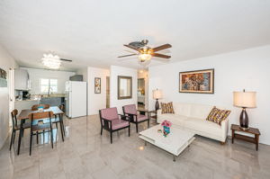 Unit B Living Room 1