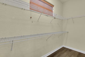 Guest Suite Walk-In Closet (Second Floor)