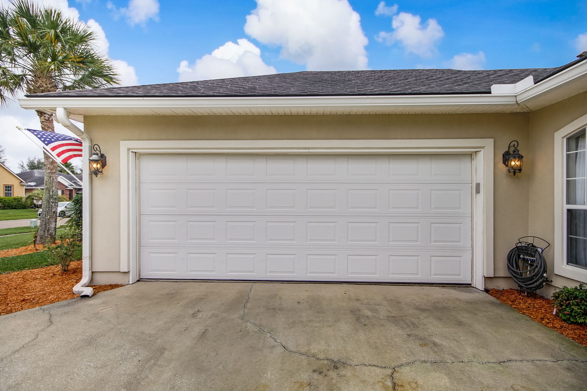 Garage Courtyard Entrance