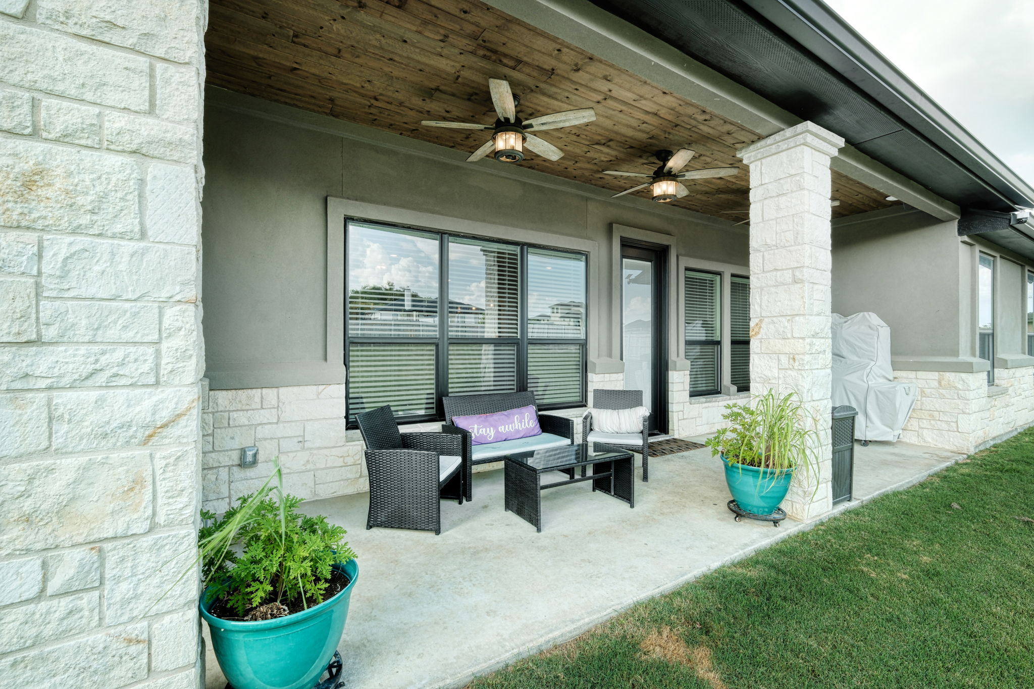 Covered Back Patio