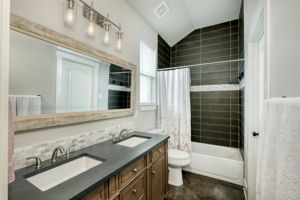 Pass Through Bathroom