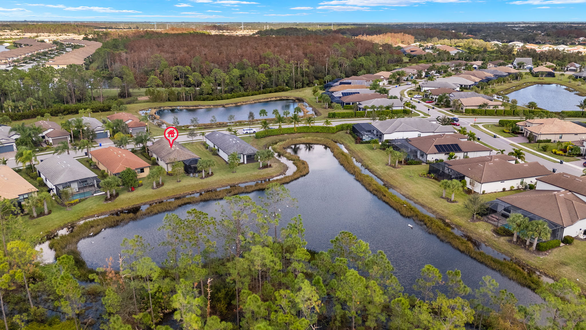 Aerial 1 of 2 - Property Marker