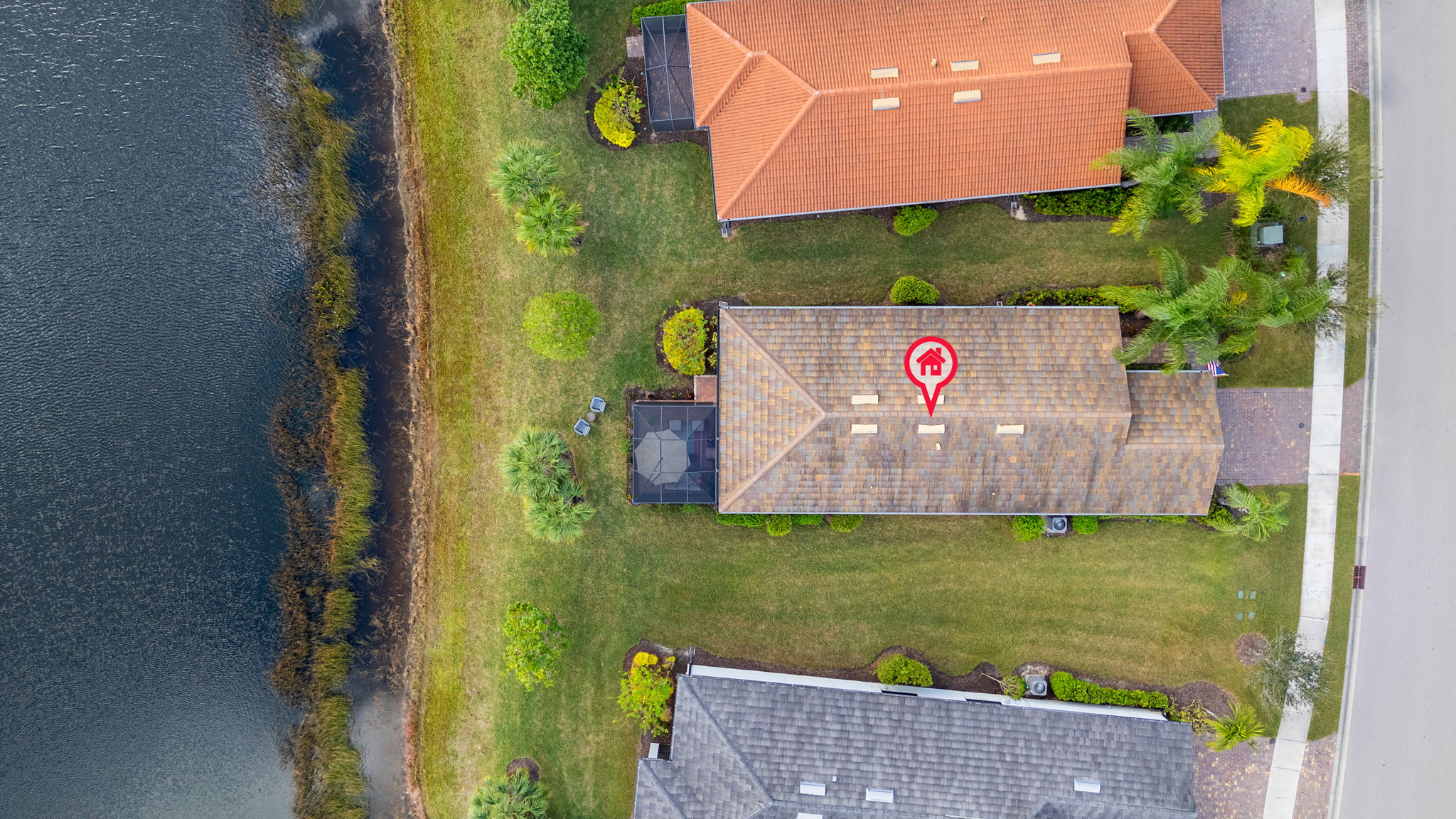 Aerial Overview - Property Marker