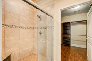 22 Main BR En Suite C Shower Detail w Closet View
