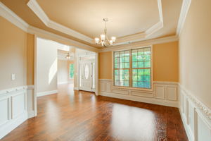 5 Dining Room w Foyer + Study Views