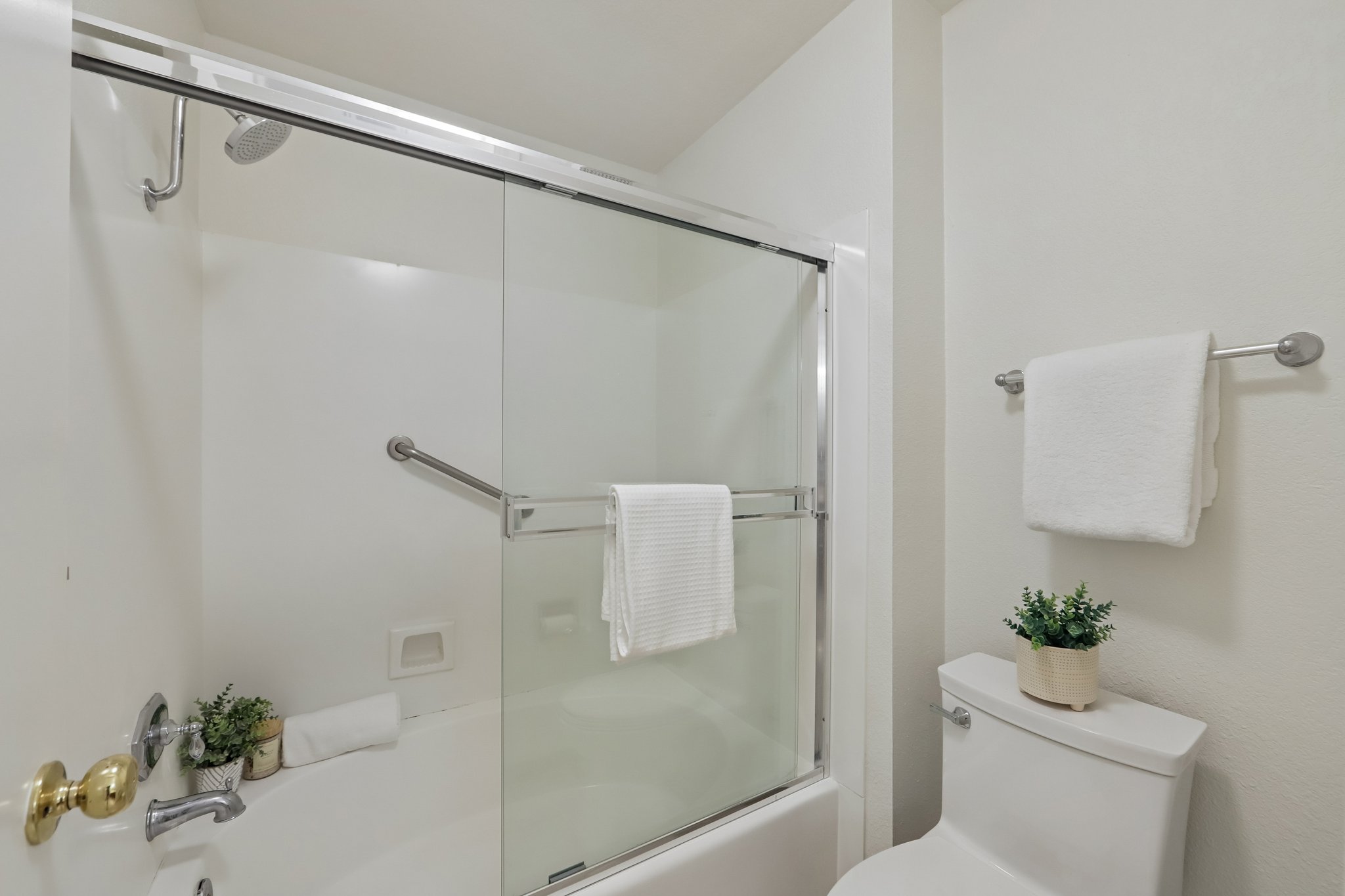Primary Bathroom w/ separate commode and shower room