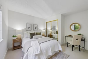 Secondary Bedroom w/ Mirror closet