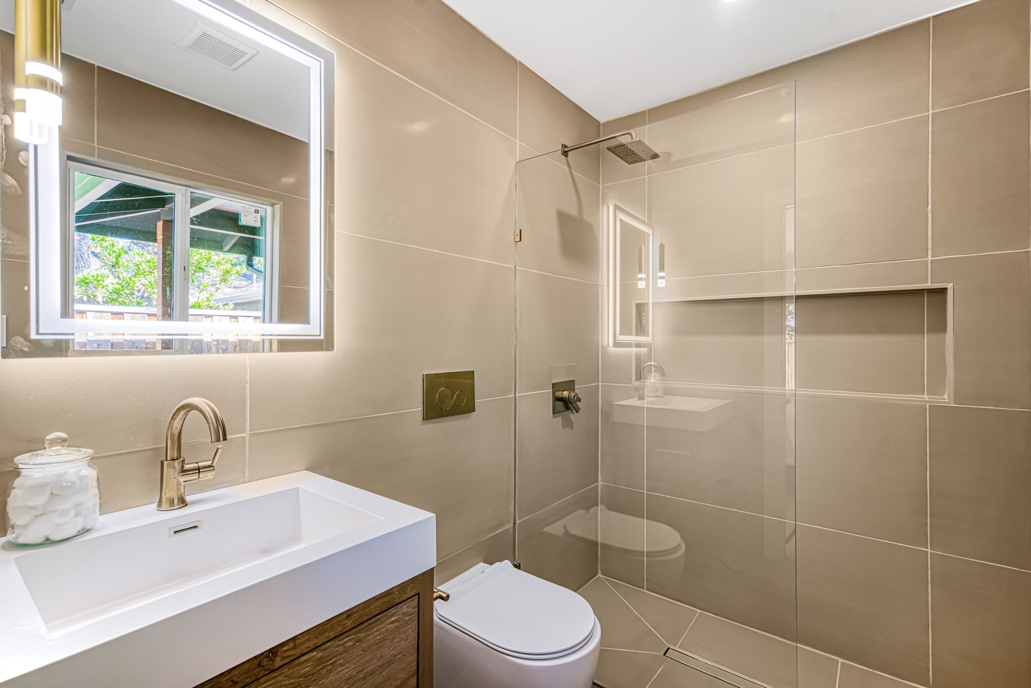 Floor to Ceiling Luxurious Armani Tiles