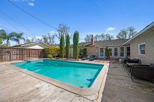 Back Yard with Pool