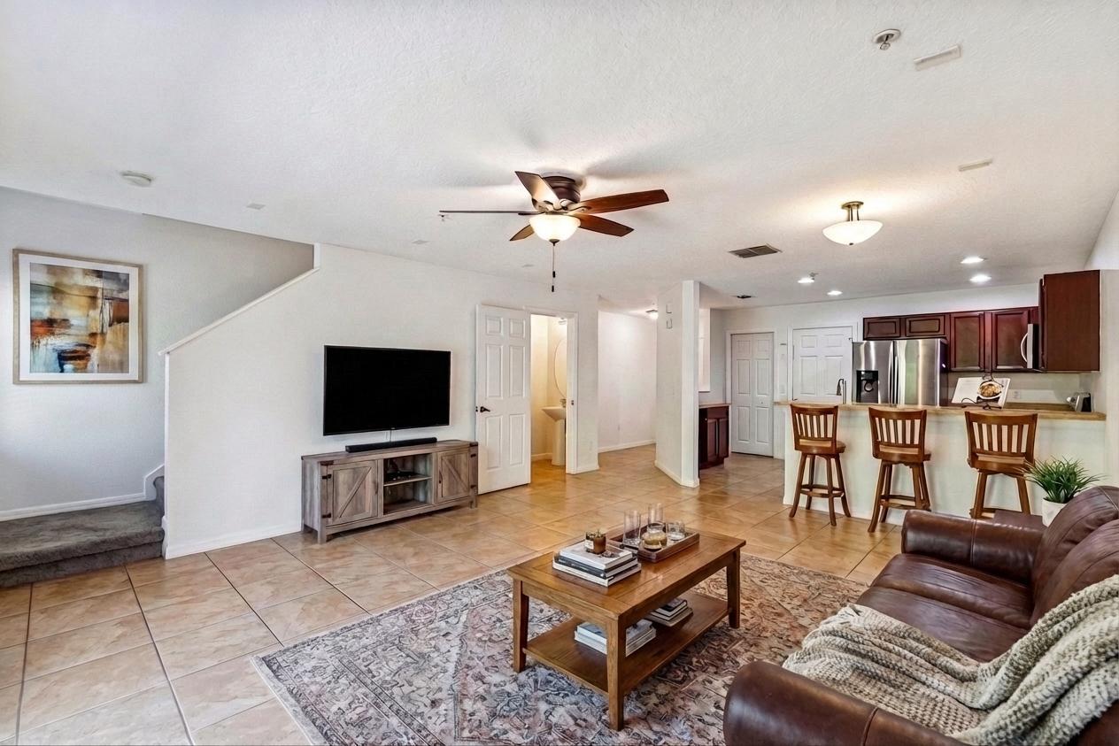 Living/Dining Room - Virtually Staged