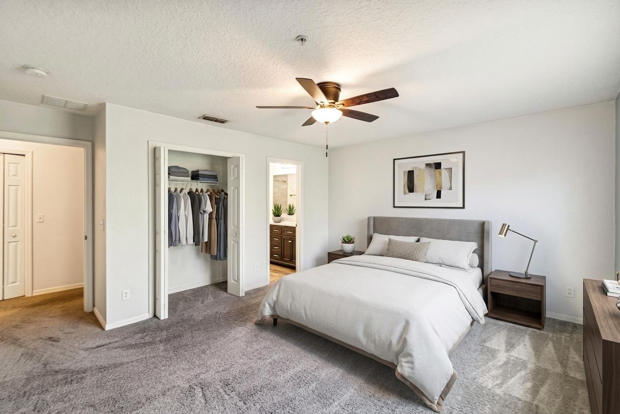 Primary Bedroom - Virtually Staged