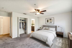 Primary Bedroom - Virtually Staged