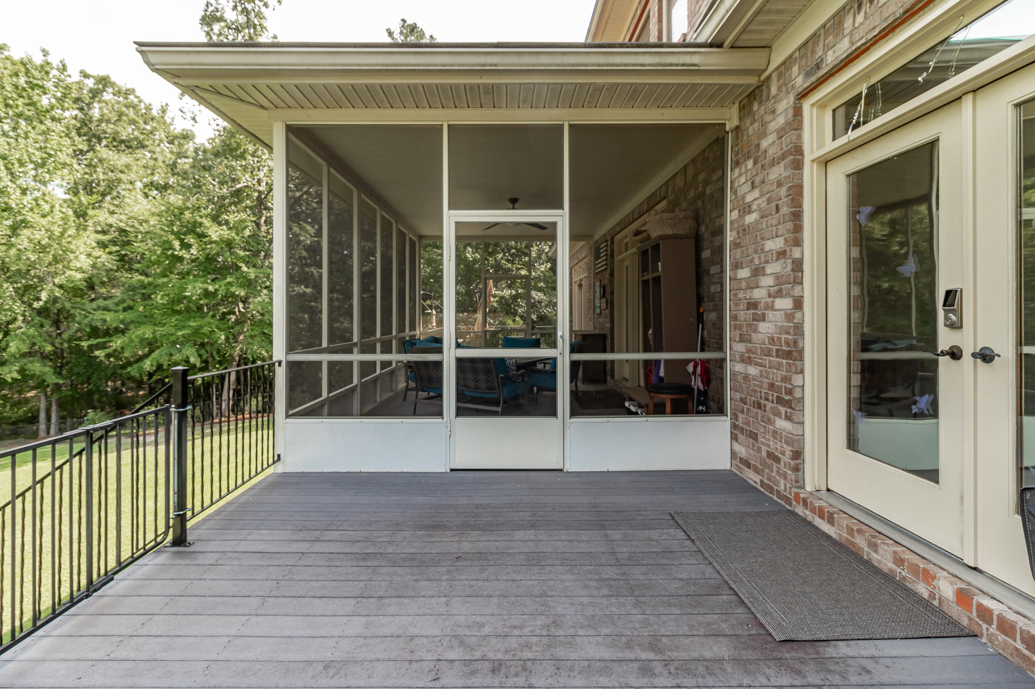 Deck Off Of Kitchen