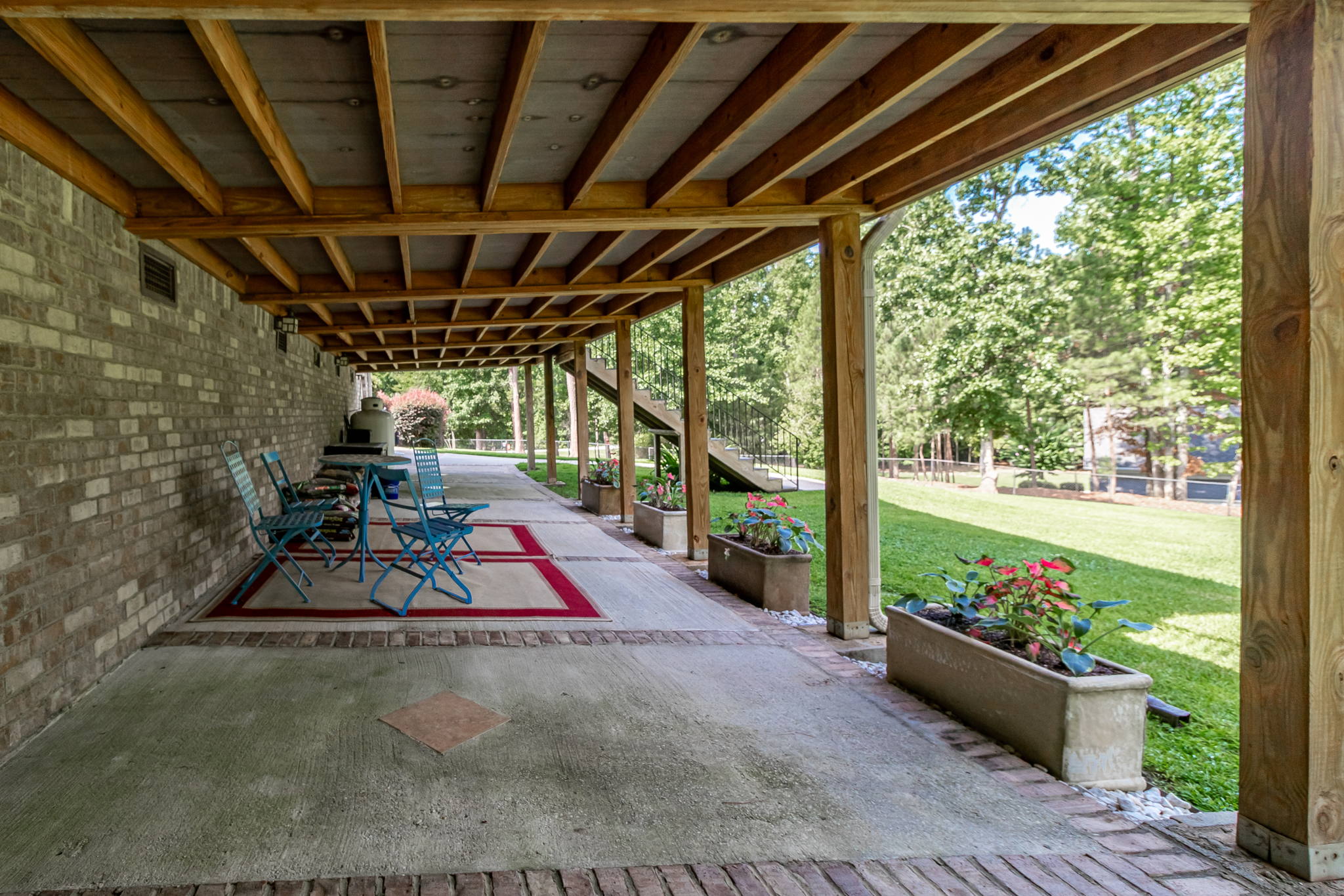 Lower Covered Porch