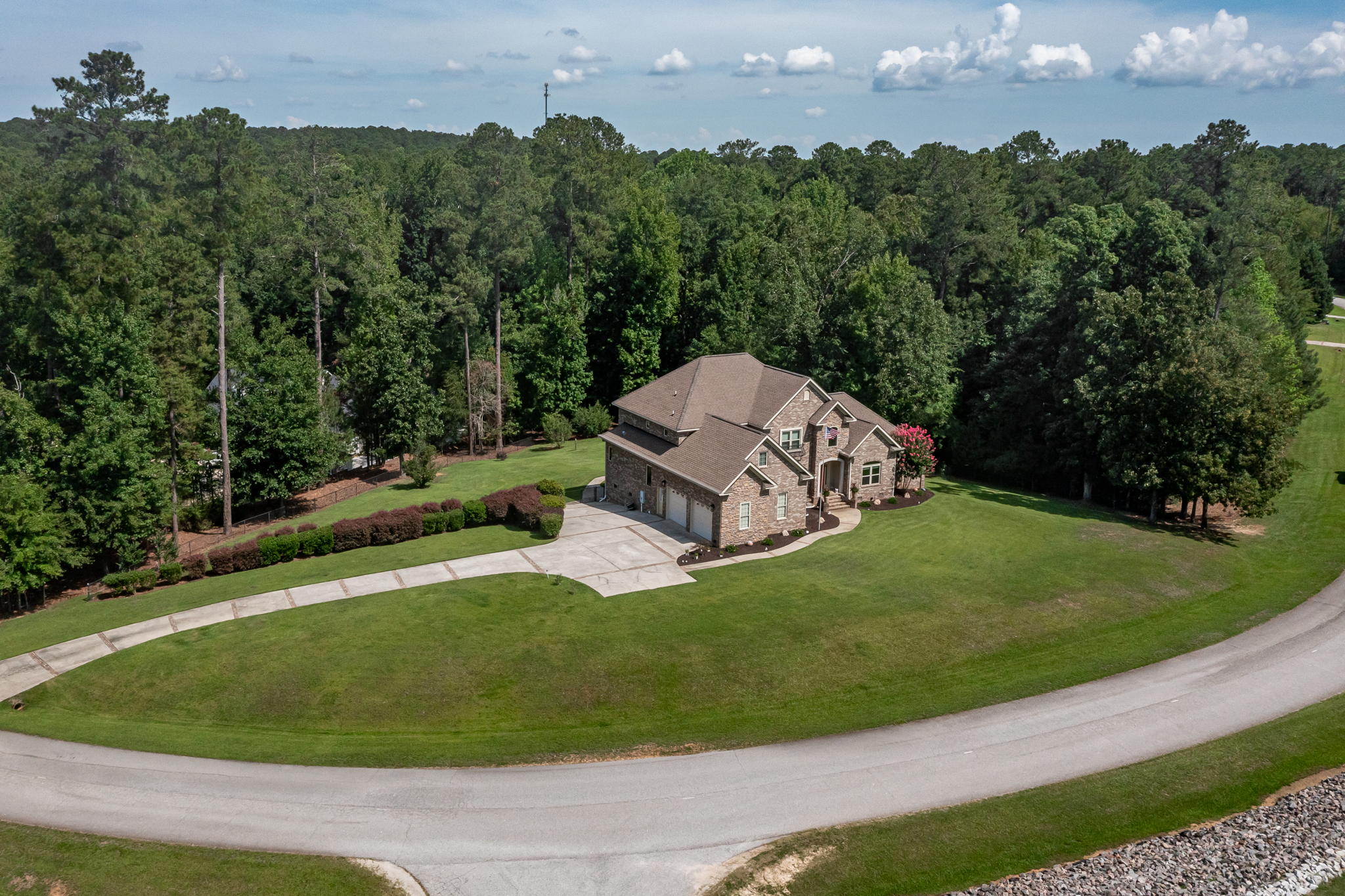 Aerial View Of Home