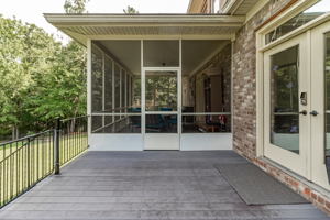 Deck Off Of Kitchen