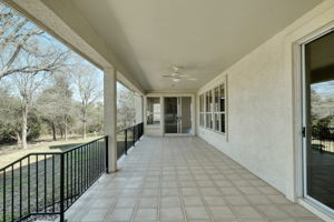 Covered Back Patio