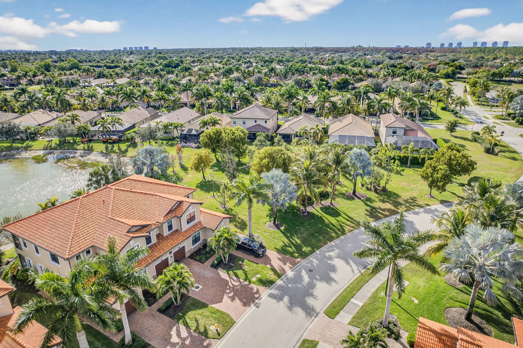 Aerial Front Exterior 1