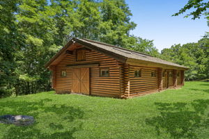 Side View of Barn