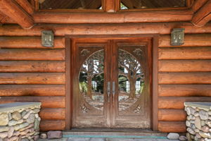 Custom impressive front door