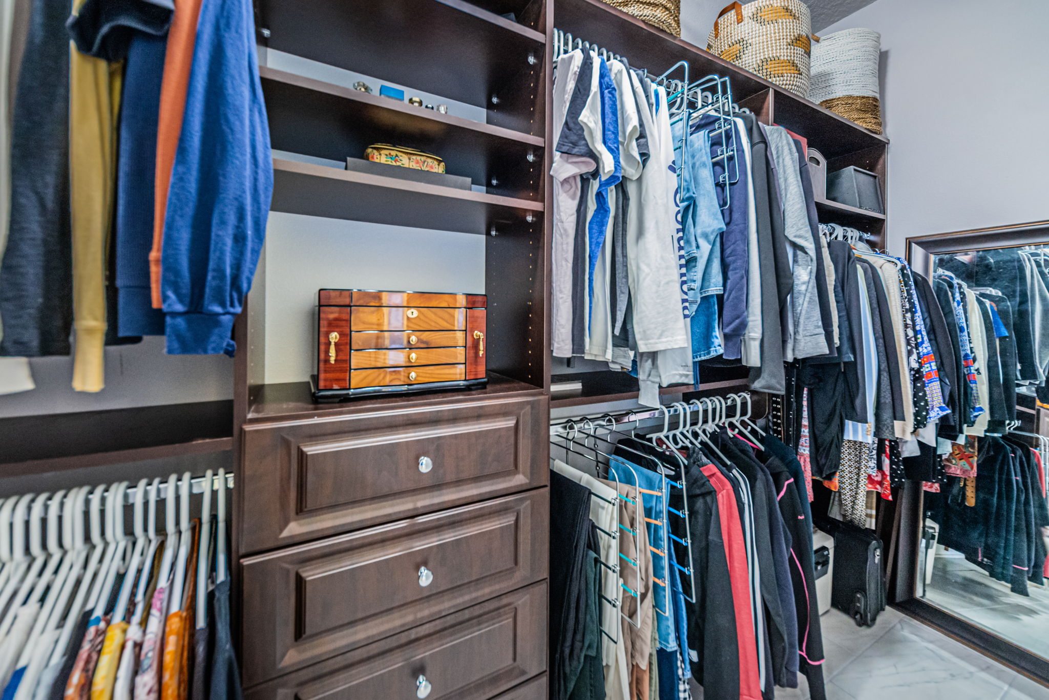 First Floor Primary Bedroom Walk-in Closet1b