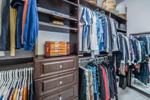 First Floor Primary Bedroom Walk-in Closet1b