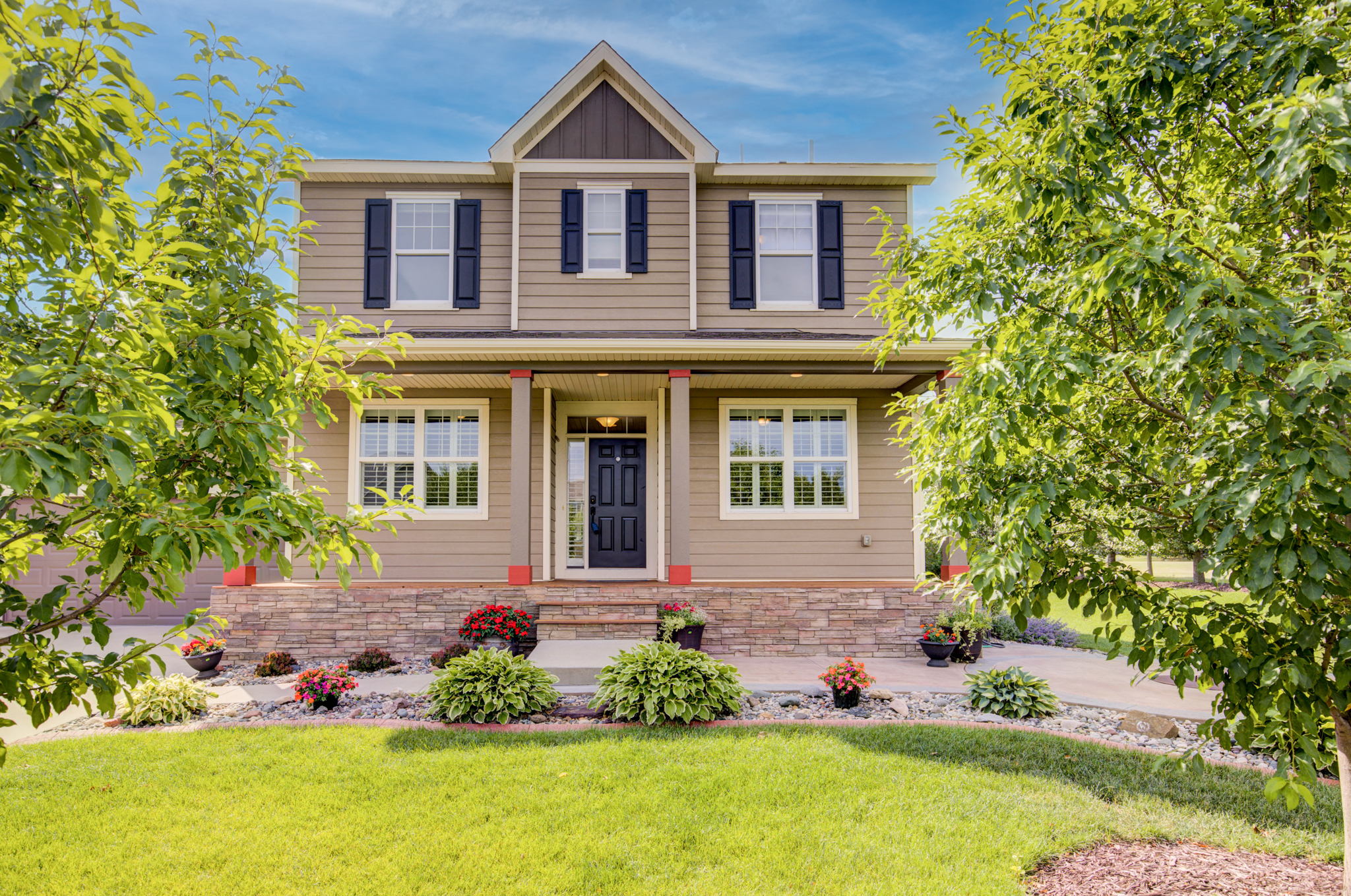 37 Exterior Front With Covered Porch
