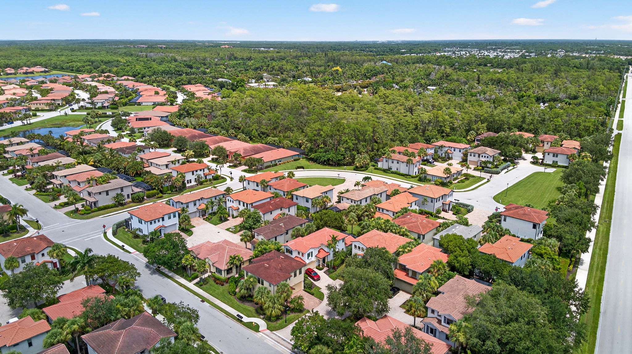 Aerial Front Exterior 3